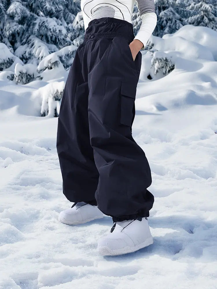 Men Baggy Snowboard Trousers 2024 Outdoor Ski Pants