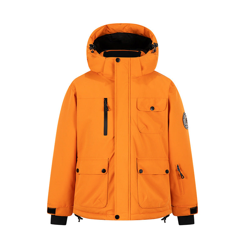 Kids' Detachable-Hood Insulated Snow Set