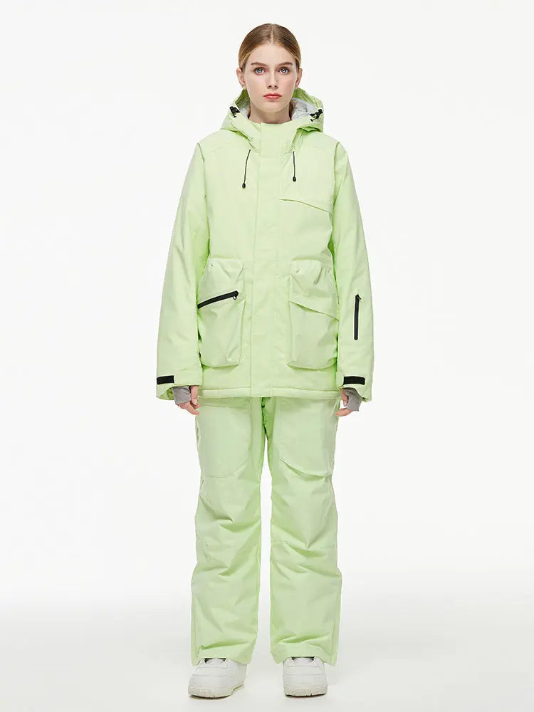 Men Women Mountain Explorer Snow Suits Winter Sports Wear