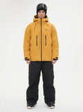 Unisex Matching Snow Shell Jacket and Cargo Bibs