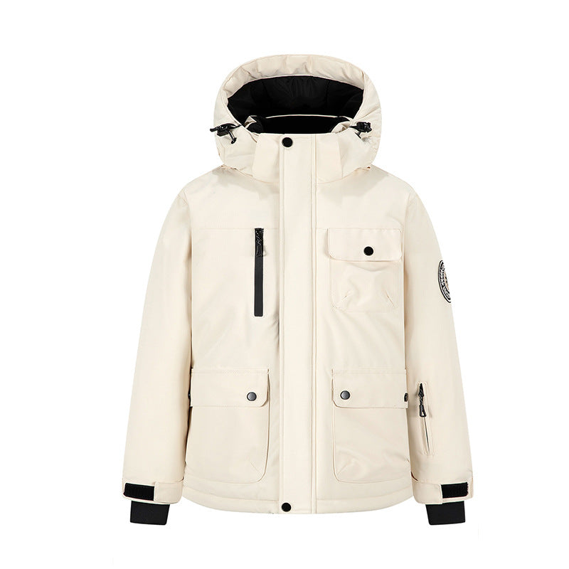 Kids' Detachable-Hood Insulated Snow Set