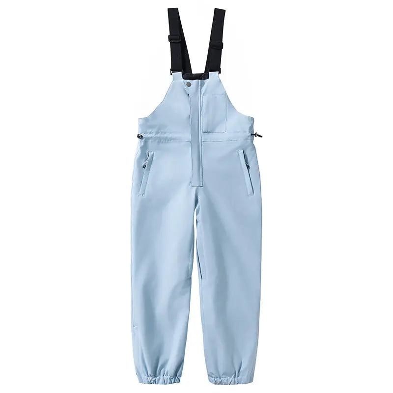 Colorful Childhood Ski Bibs Outdoor Thicken Snowboard Pants
