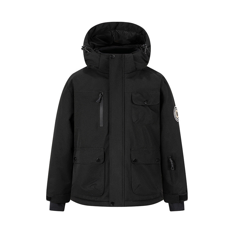 Kids' Detachable-Hood Insulated Snow Set
