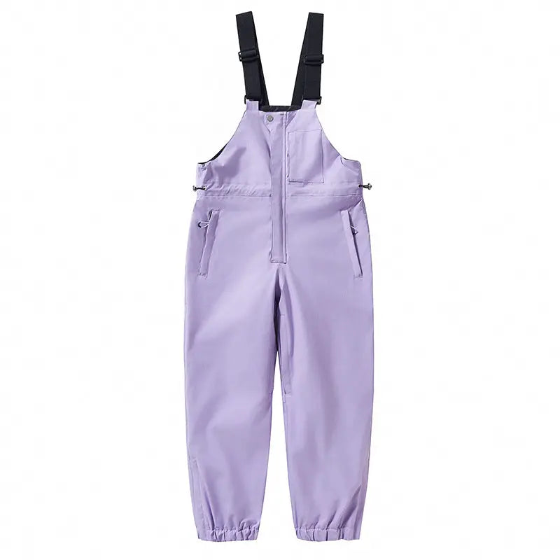 Colorful Childhood Ski Bibs Outdoor Thicken Snowboard Pants