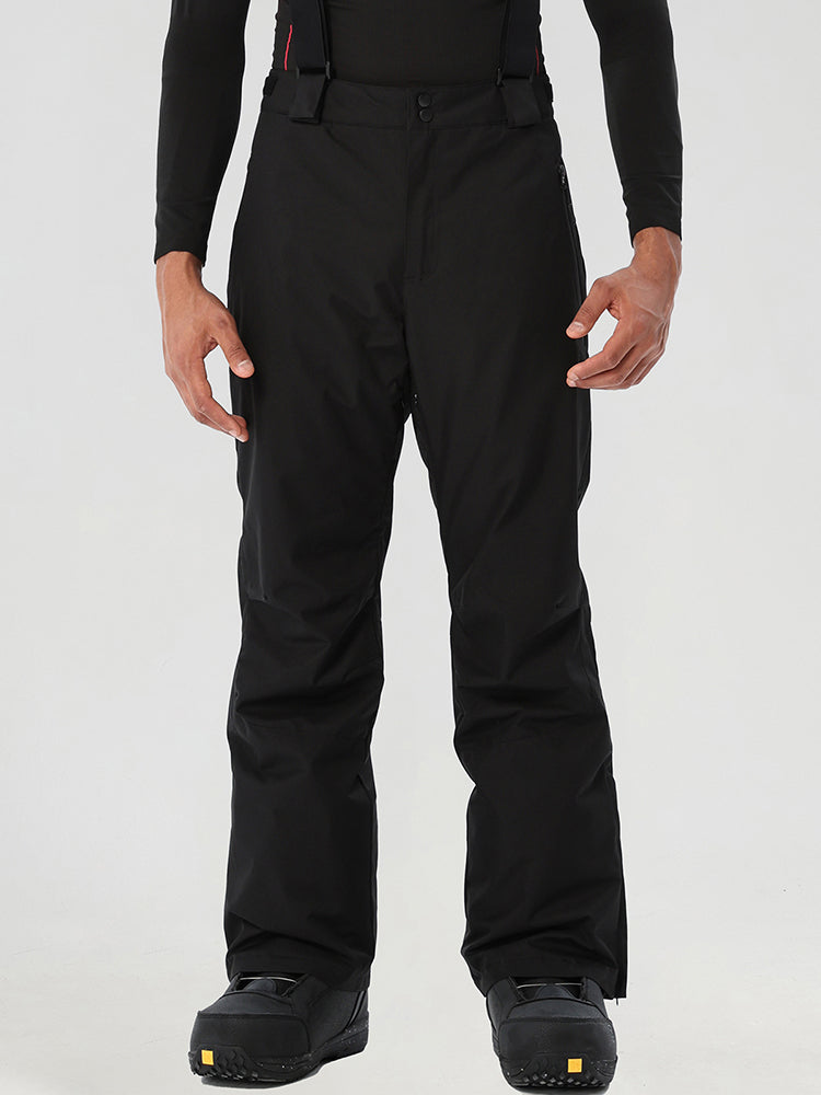 Men's Contrast-Zip Winter Jacket and Snow Pants