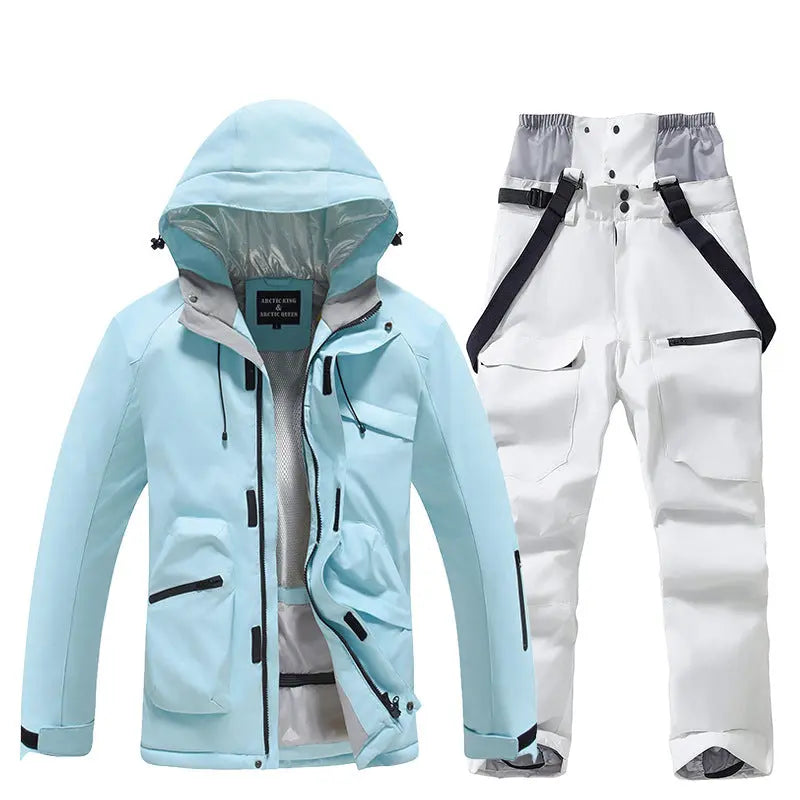 Men Women Mountain Explorer Snow Suits Winter Sports Wear