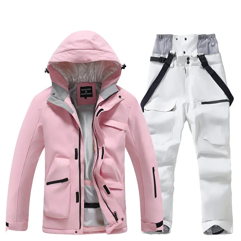 Men Women Mountain Explorer Snow Suits Winter Sports Wear