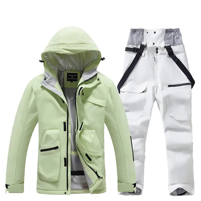 Men Women Mountain Explorer Snow Suits Winter Sports Wear
