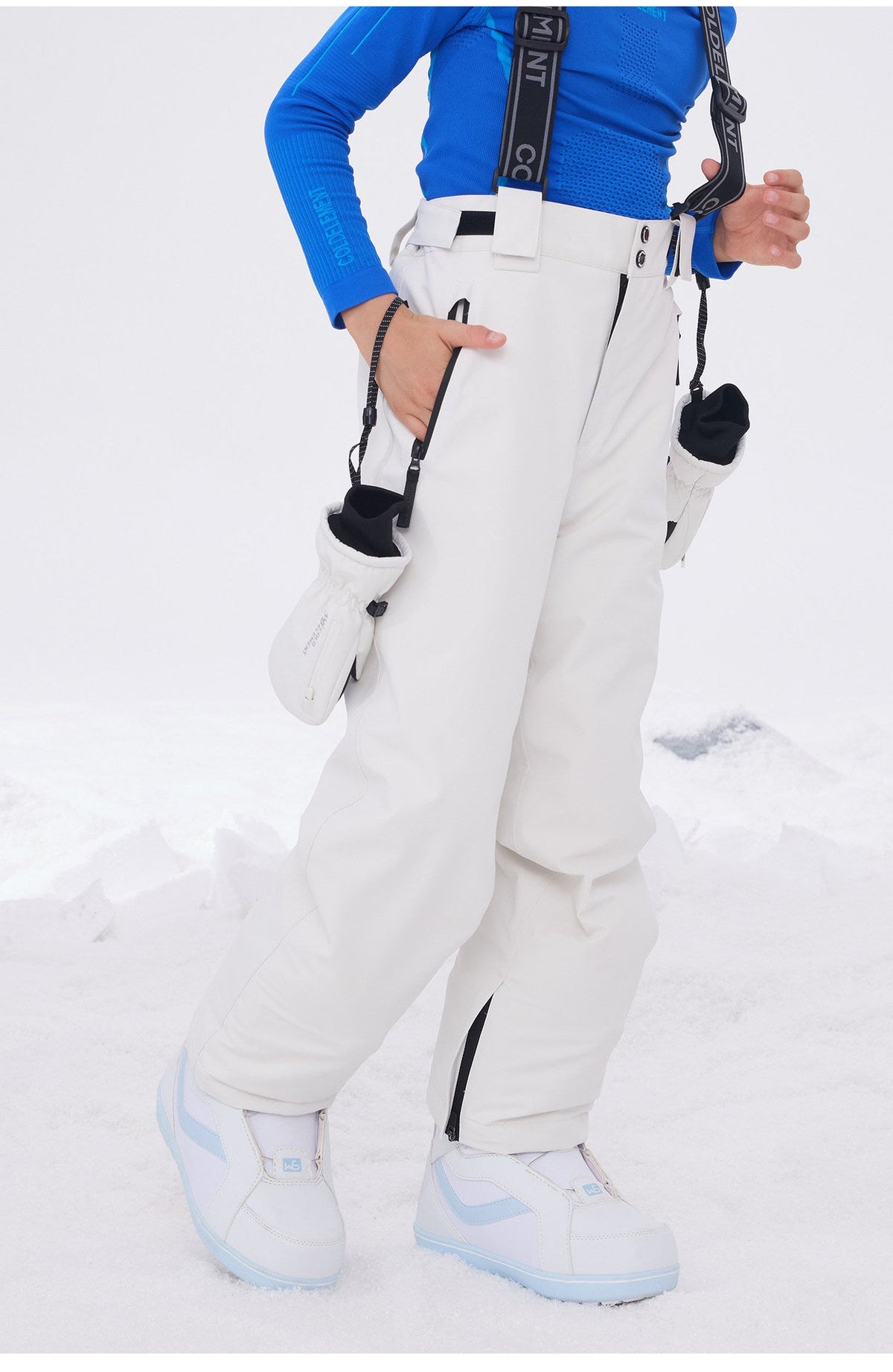 Kids' Seam-Sealed Three-Layer Insulated Snow Bibs
