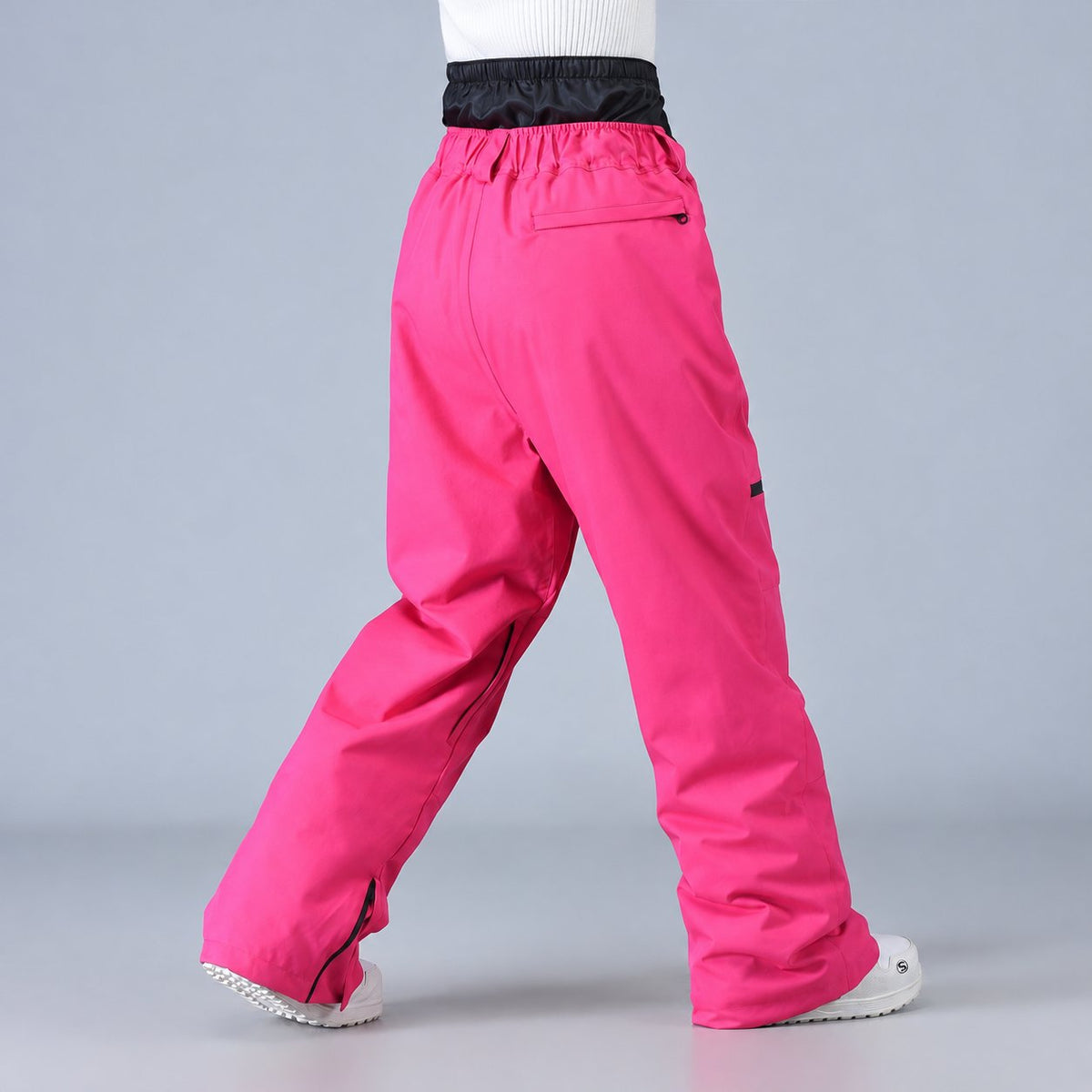 Unisex High-Rise Wide-Leg Snowboard Trousers