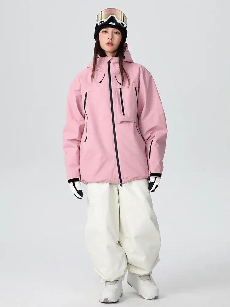 Unisex Freestyle Skisuits 2025 Winter Baggy Snowboard Suit