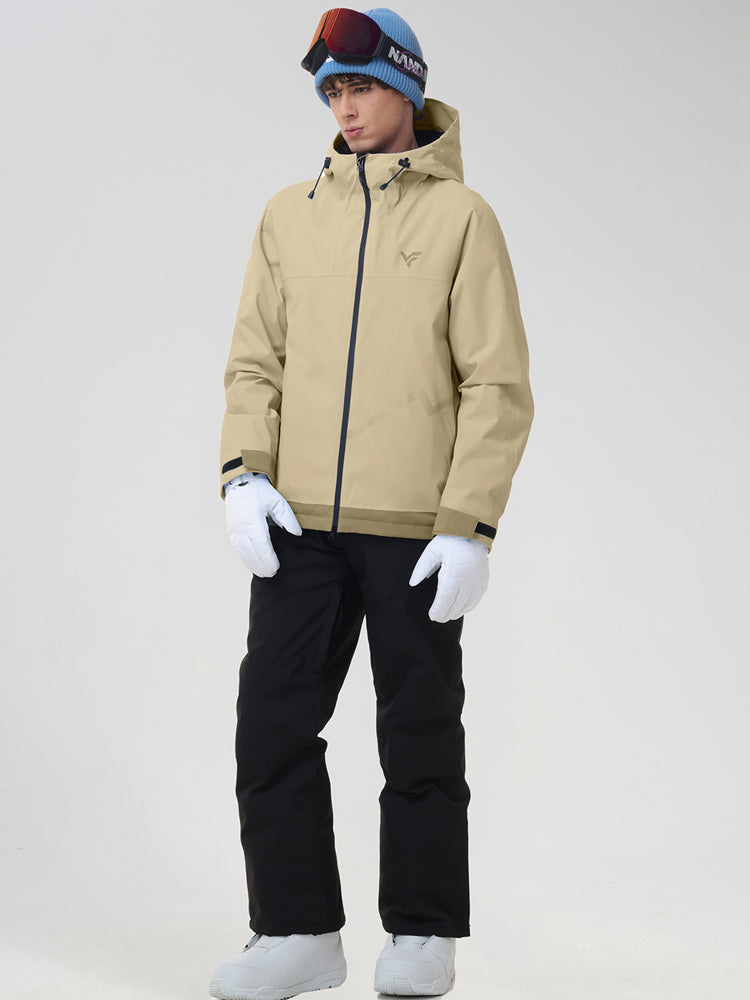 Men's Everyday Hooded Ski Jacket and Trouser Set