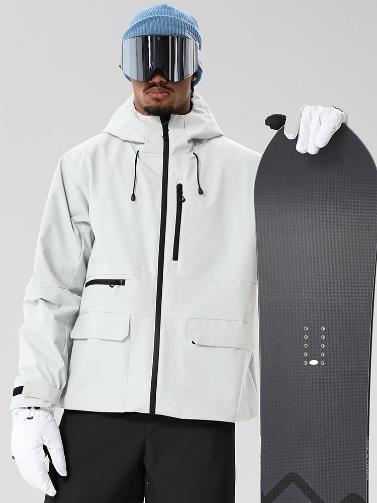 Men's Full-Zip Utility Ski Jacket and Pants