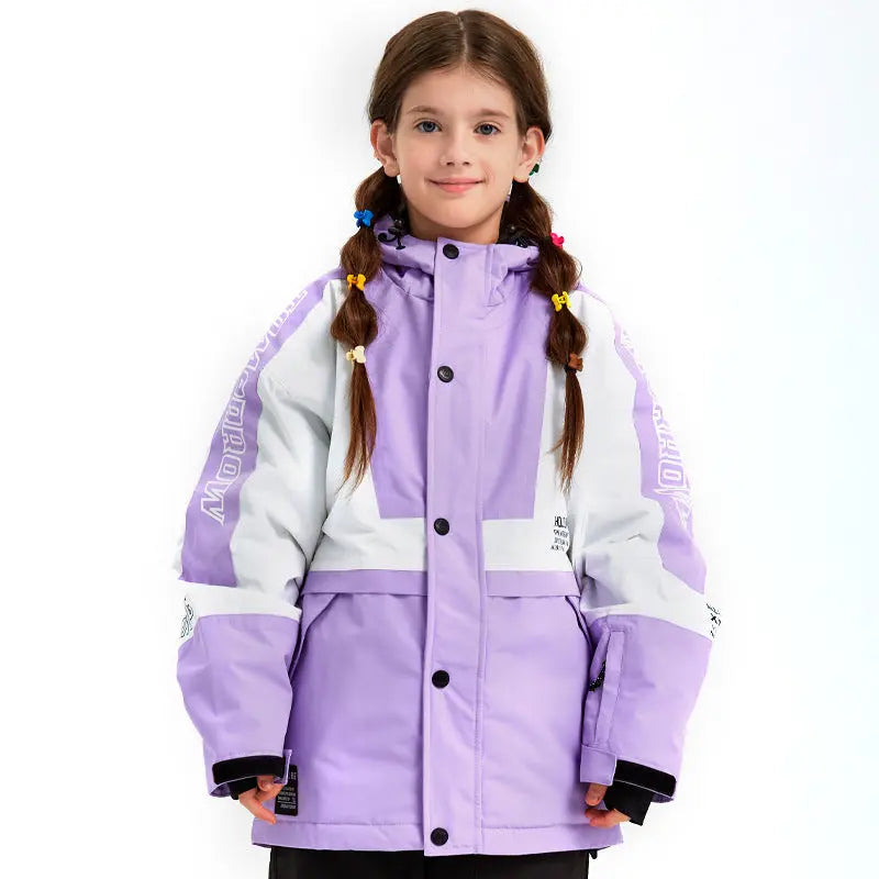 2026 Winter Button-up Snow Jacket Warm Sports Costumes