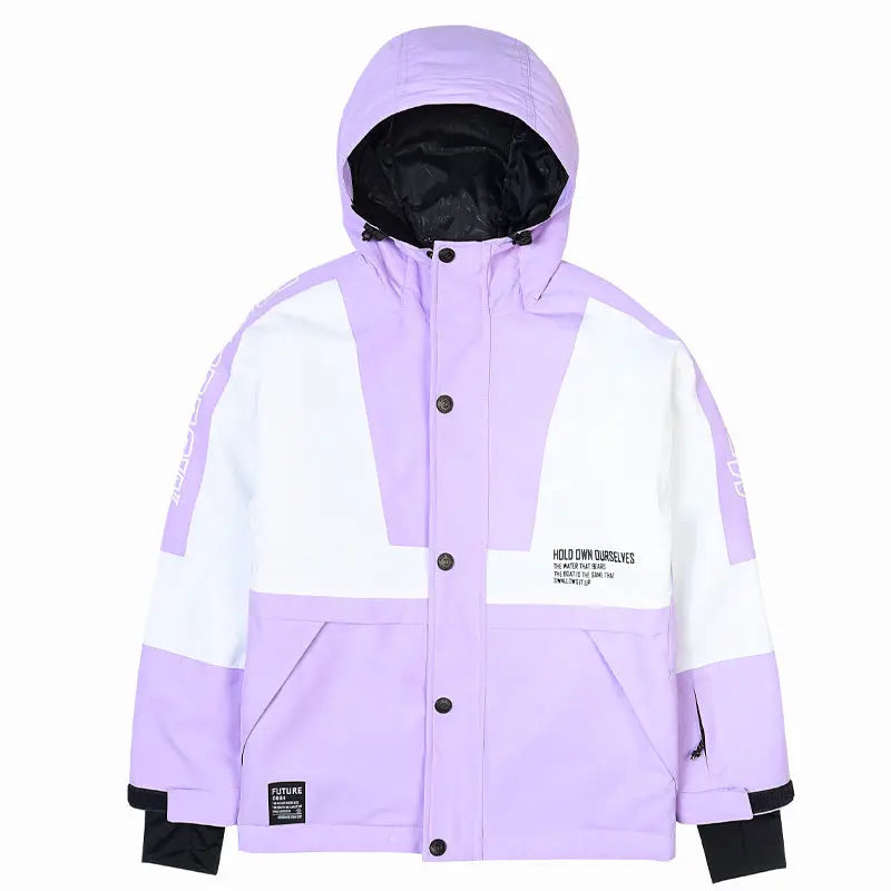 2026 Winter Button-up Snow Jacket Warm Sports Costumes