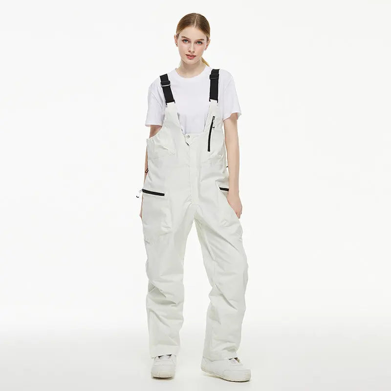 2026 Winter One-piece Ski Snow Bibs Pants for Adult