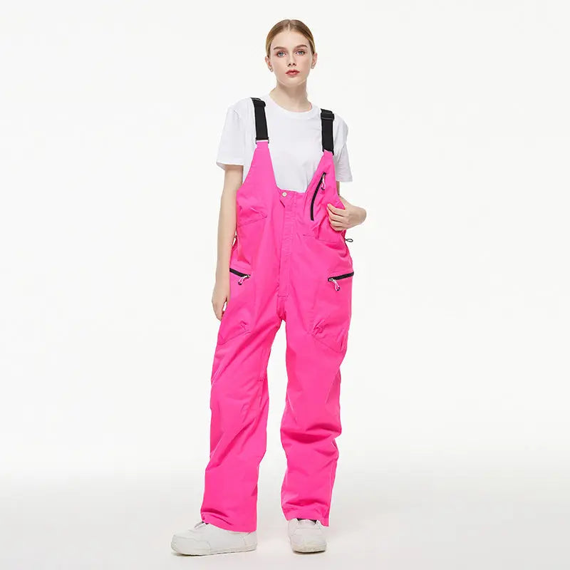 2026 Winter One-piece Ski Snow Bibs Pants for Adult