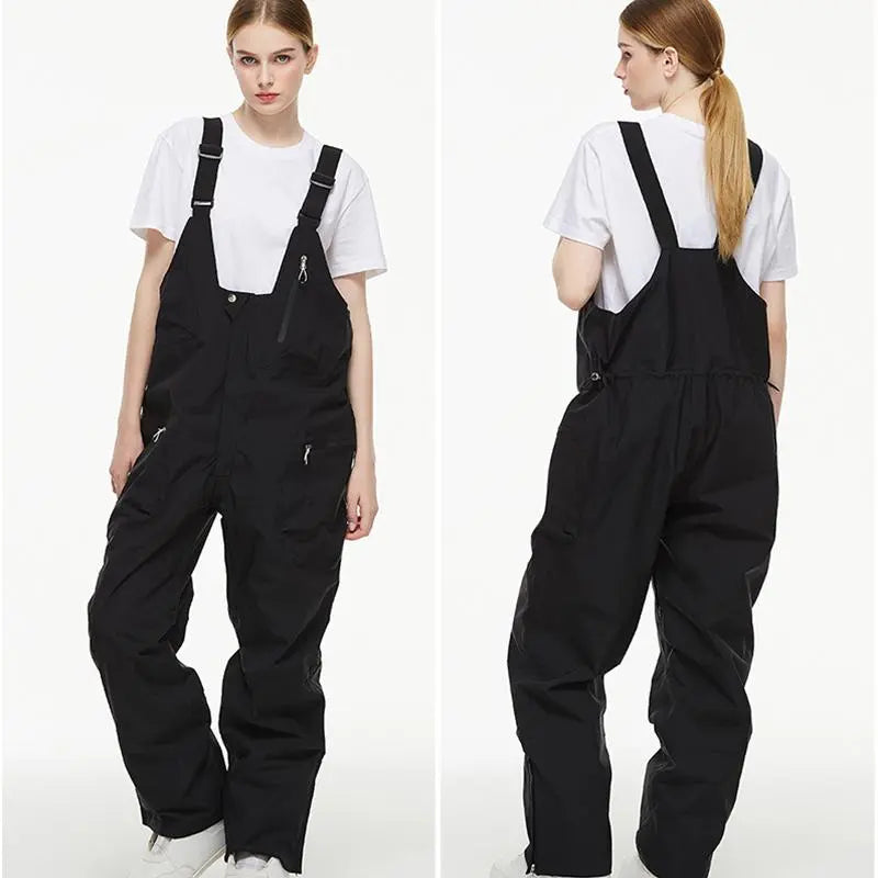 2026 Winter One-piece Ski Snow Bibs Pants for Adult