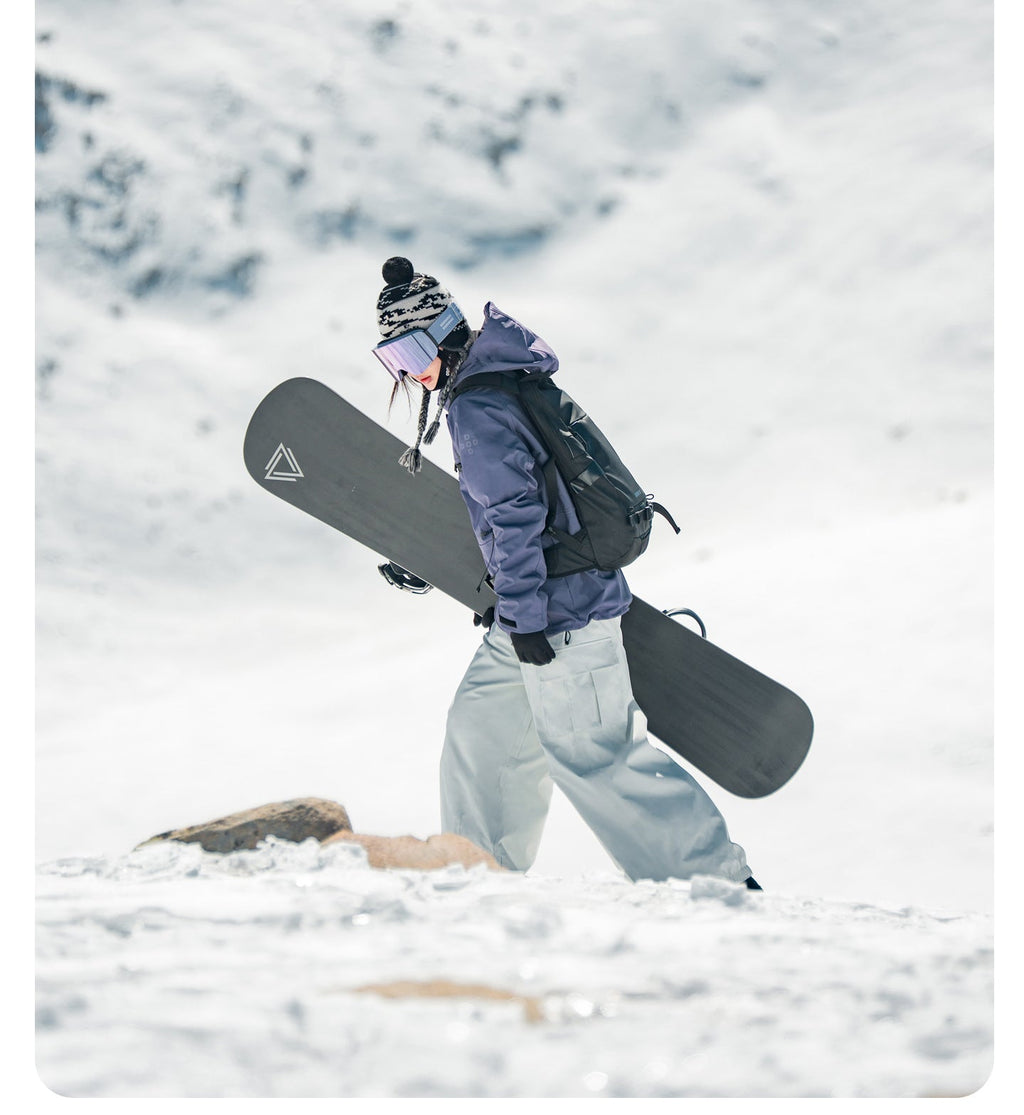 Women's Fleece-Backed Bonded Softshell Snow Jacket