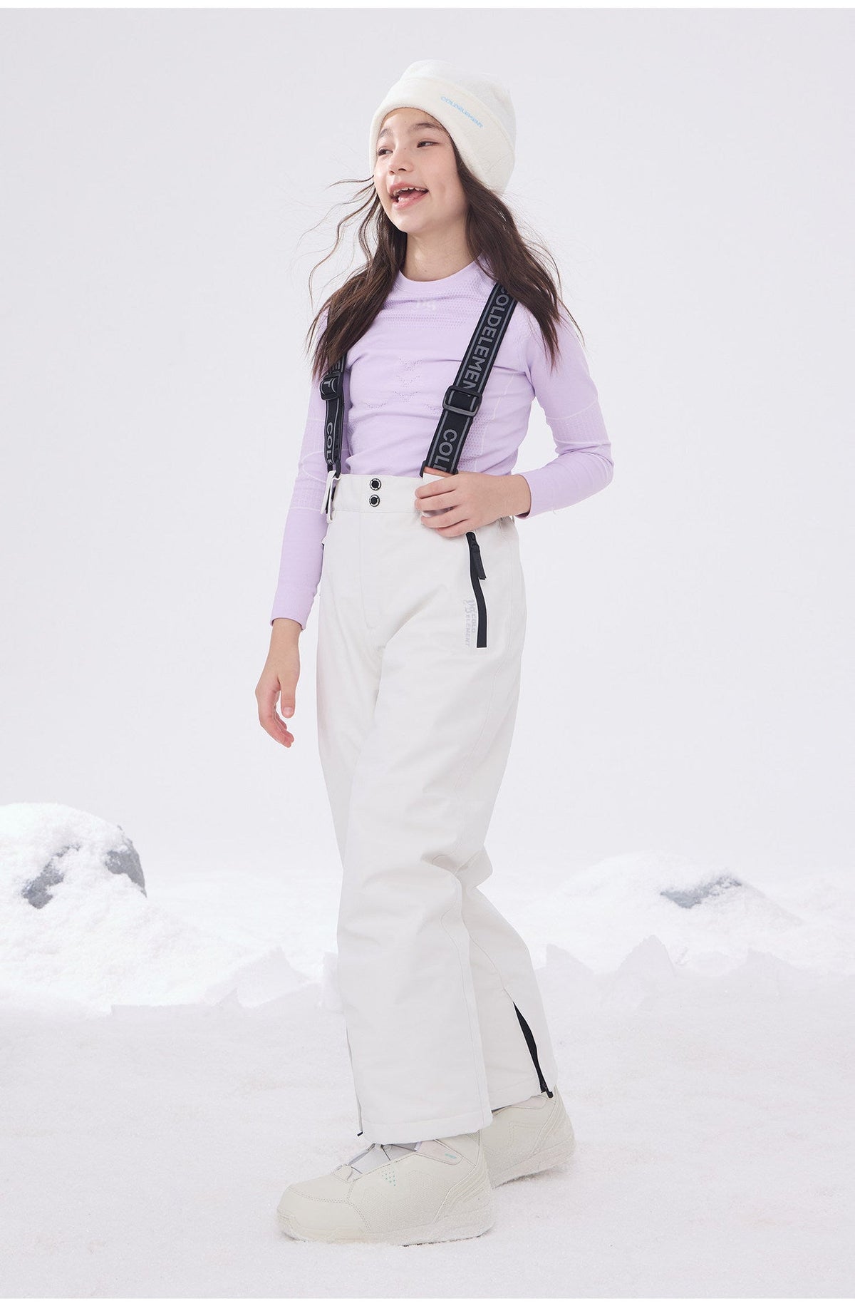 Kids' Seam-Sealed Three-Layer Insulated Snow Bibs