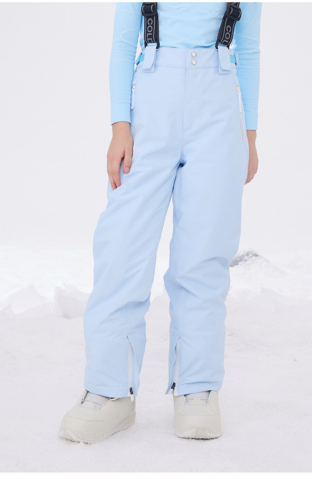 Kids' Seam-Sealed Three-Layer Insulated Snow Bibs