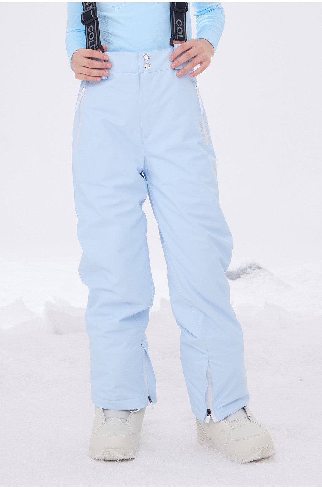 Kids' Seam-Sealed Three-Layer Insulated Snow Bibs