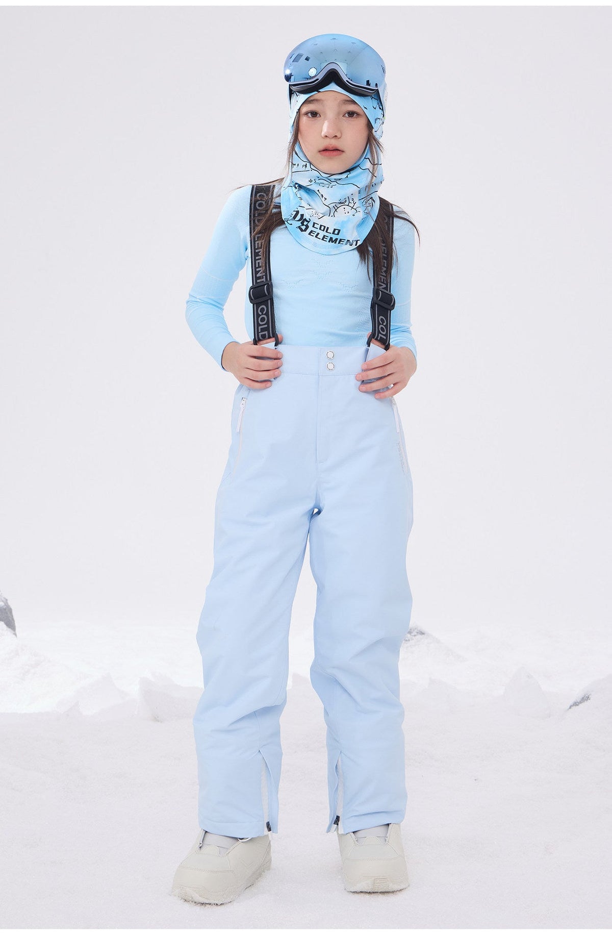 Kids' Seam-Sealed Three-Layer Insulated Snow Bibs