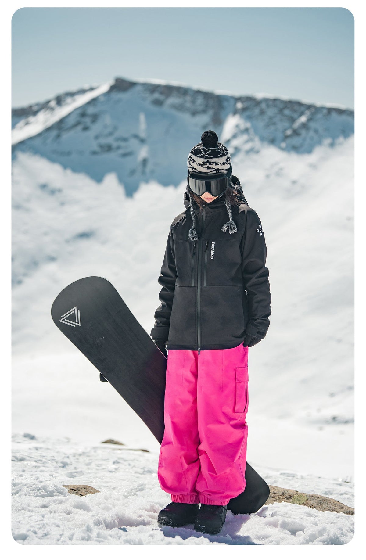 Women's Fleece-Backed Bonded Softshell Snow Jacket