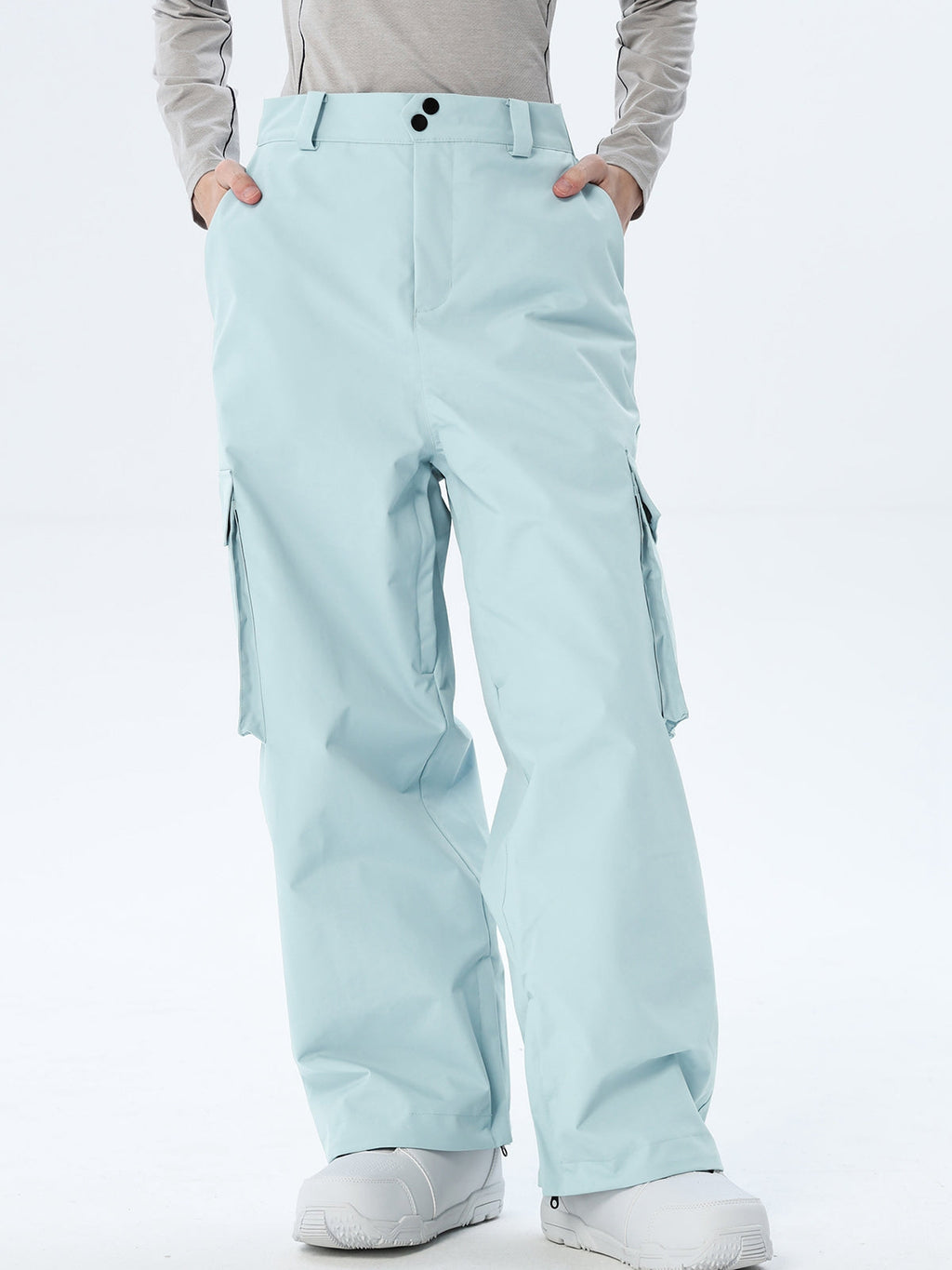 Women's Loose-Cut Ski Pants with Side Pockets