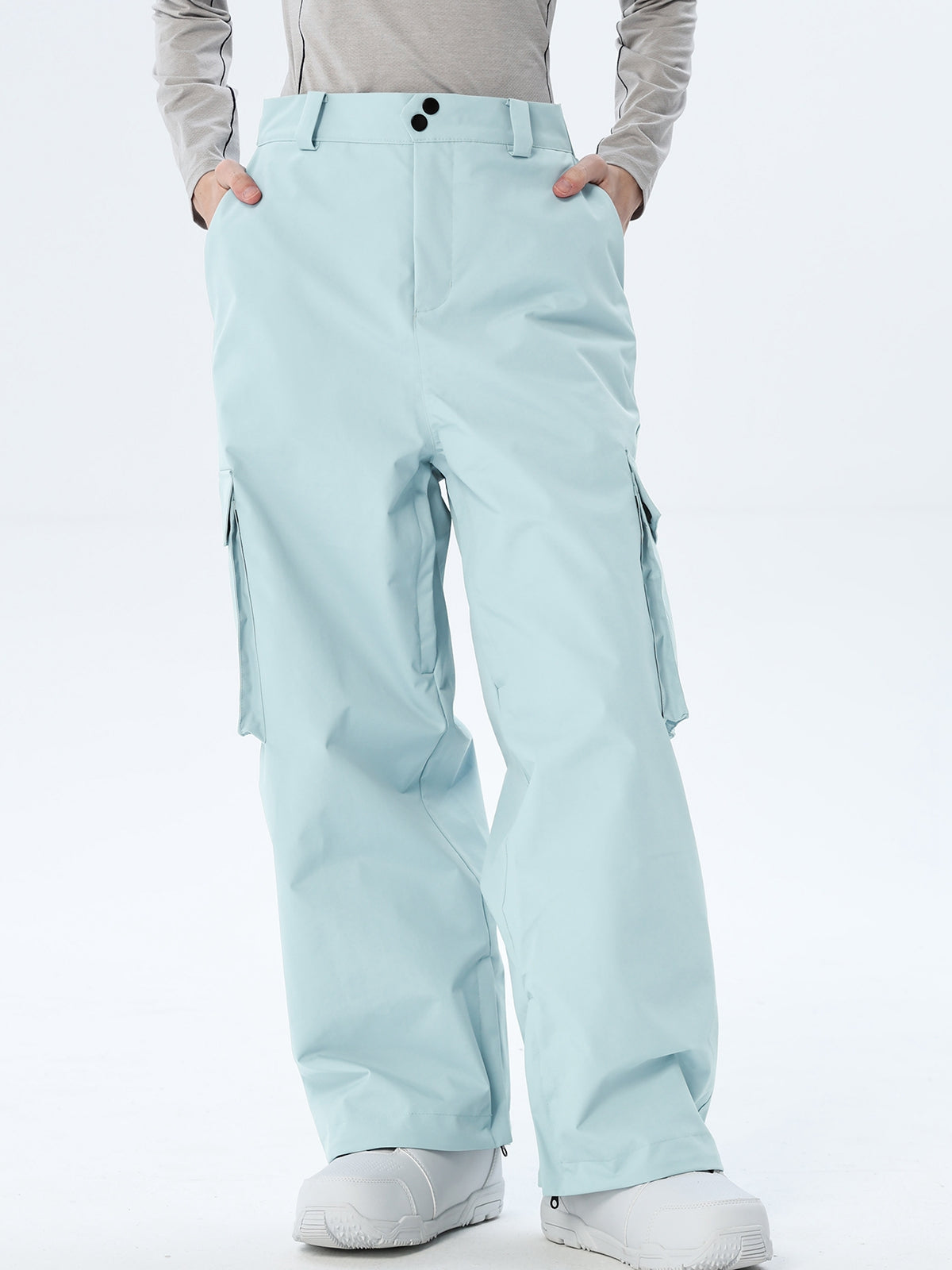 Women's Loose-Cut Ski Pants with Side Pockets