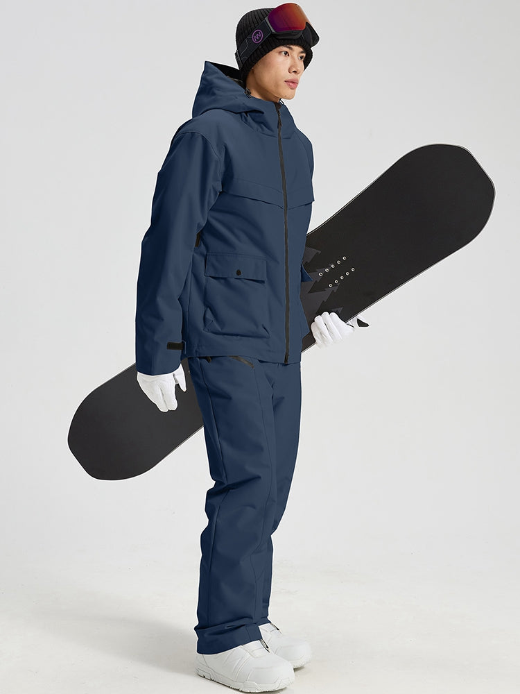 Men's Relaxed Two-Piece Snowboarding Outfit