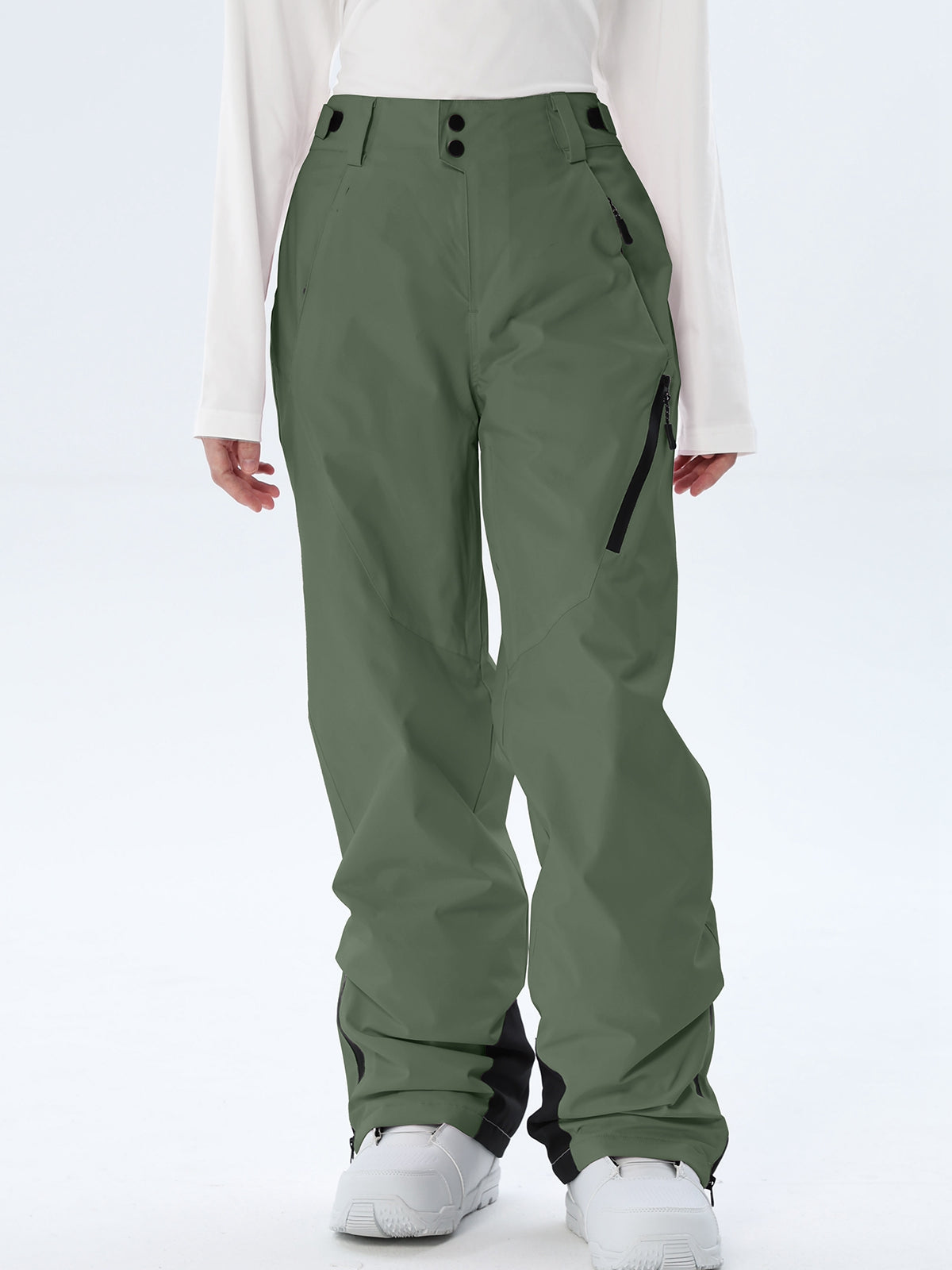Women's Zip-Pocket Winter Ski Trousers