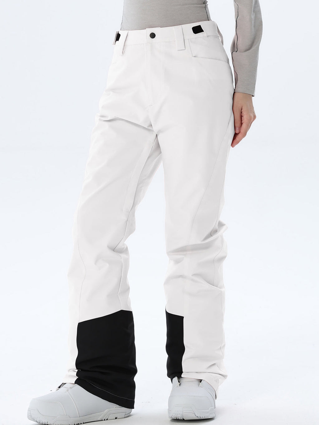 Women's Straight-Leg Snow Pants with Ankle Panels