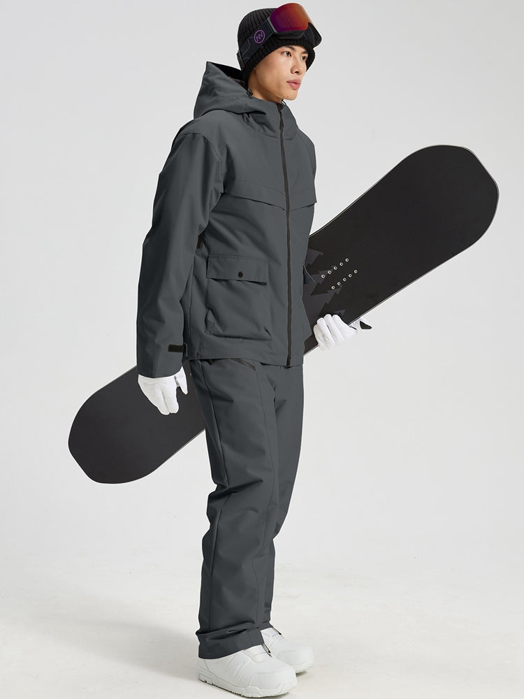 Men's Relaxed Two-Piece Snowboarding Outfit