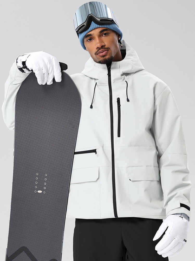 Men's Full-Zip Utility Ski Jacket and Pants