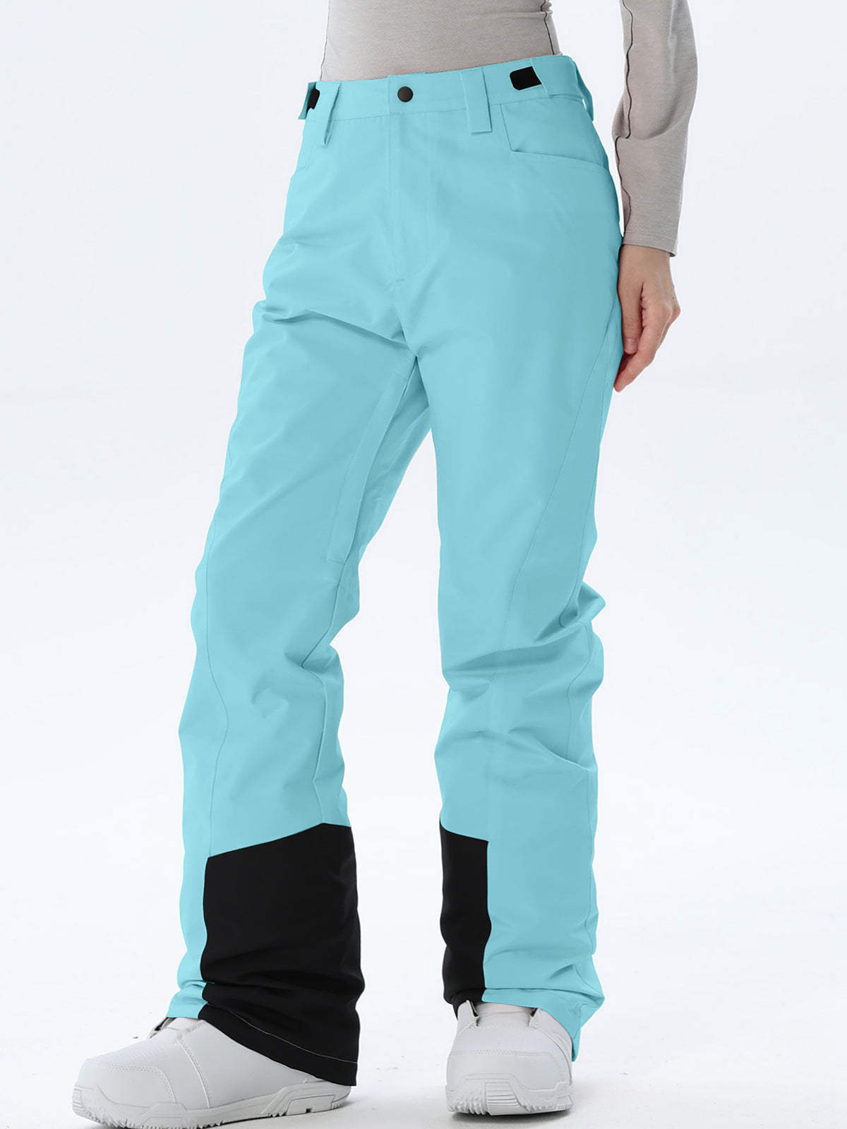 Women's Straight-Leg Snow Pants with Ankle Panels