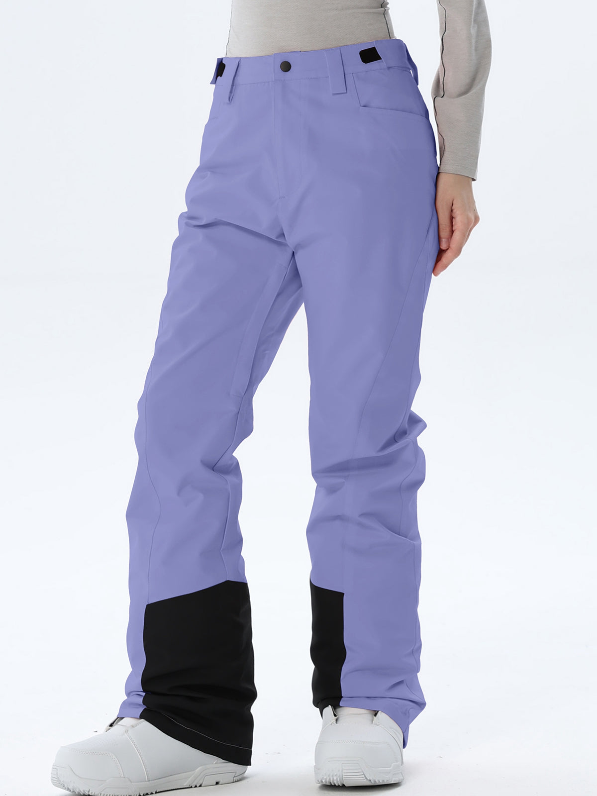 Women's Straight-Leg Snow Pants with Ankle Panels