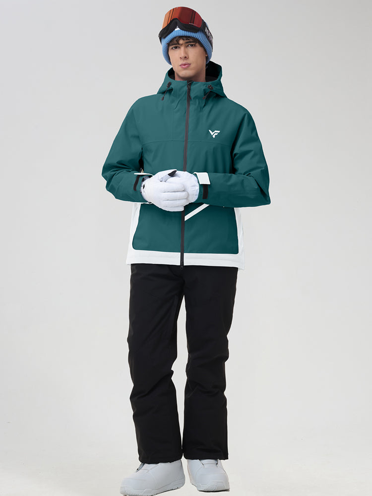 Men's Everyday Hooded Ski Jacket and Trouser Set