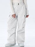 Women's Wide-Leg Cargo Snowboarding Trousers