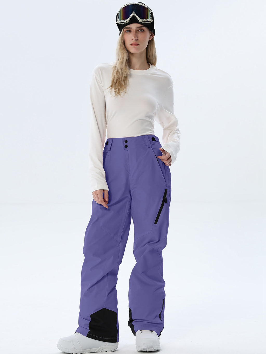 Women's Zip-Pocket Winter Ski Trousers