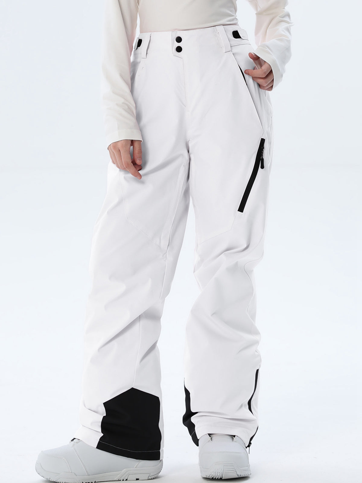 Women's Zip-Pocket Winter Ski Trousers