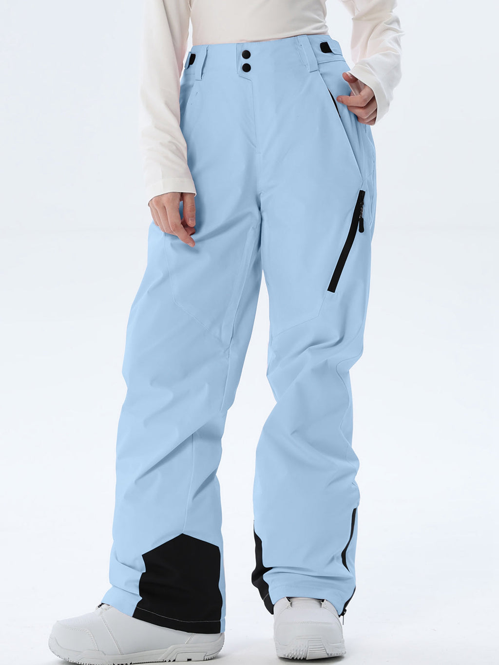 Women's Zip-Pocket Winter Ski Trousers