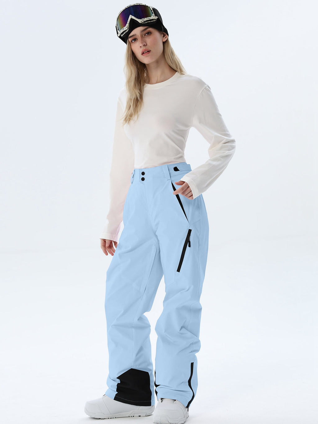 Women's Zip-Pocket Winter Ski Trousers
