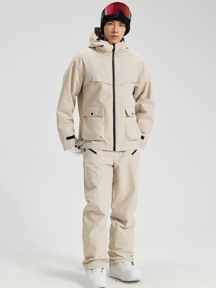 Men's Relaxed Two-Piece Snowboarding Outfit