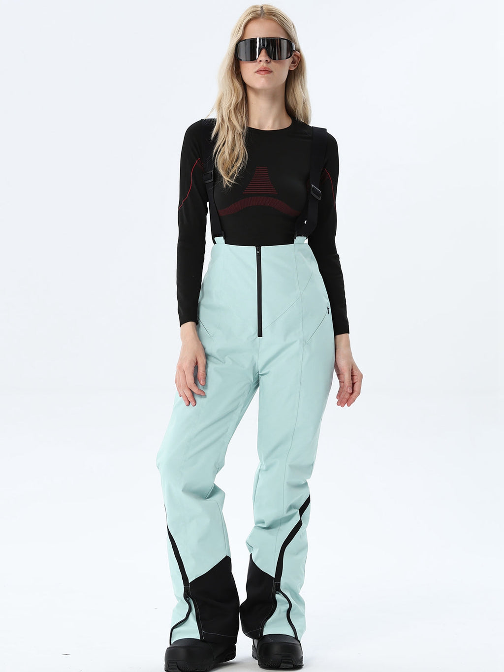Women's High-Rise Suspender Snow Overalls