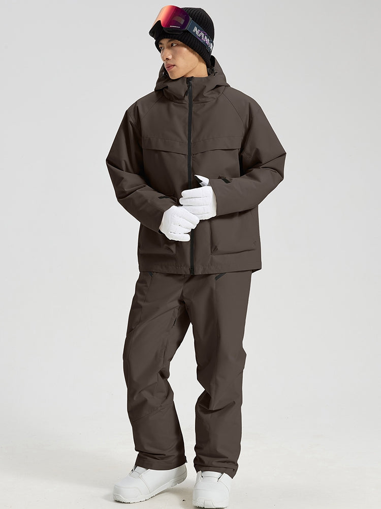 Men's Relaxed Two-Piece Snowboarding Outfit