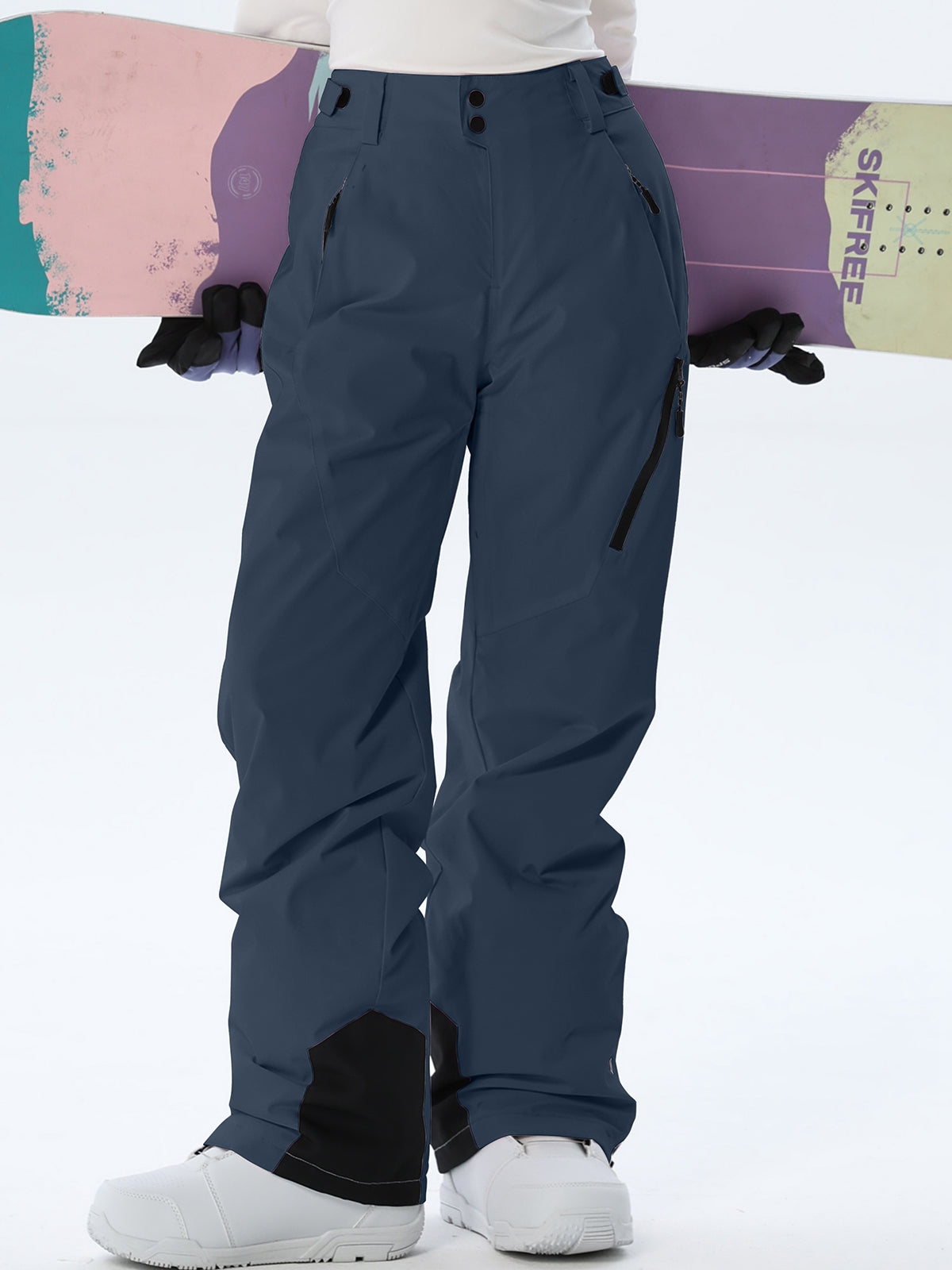 Women's Zip-Pocket Winter Ski Trousers