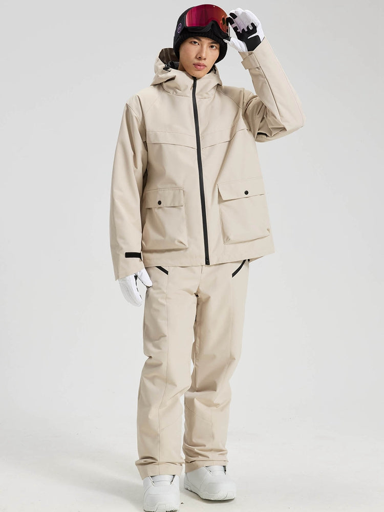 Men's Relaxed Two-Piece Snowboarding Outfit