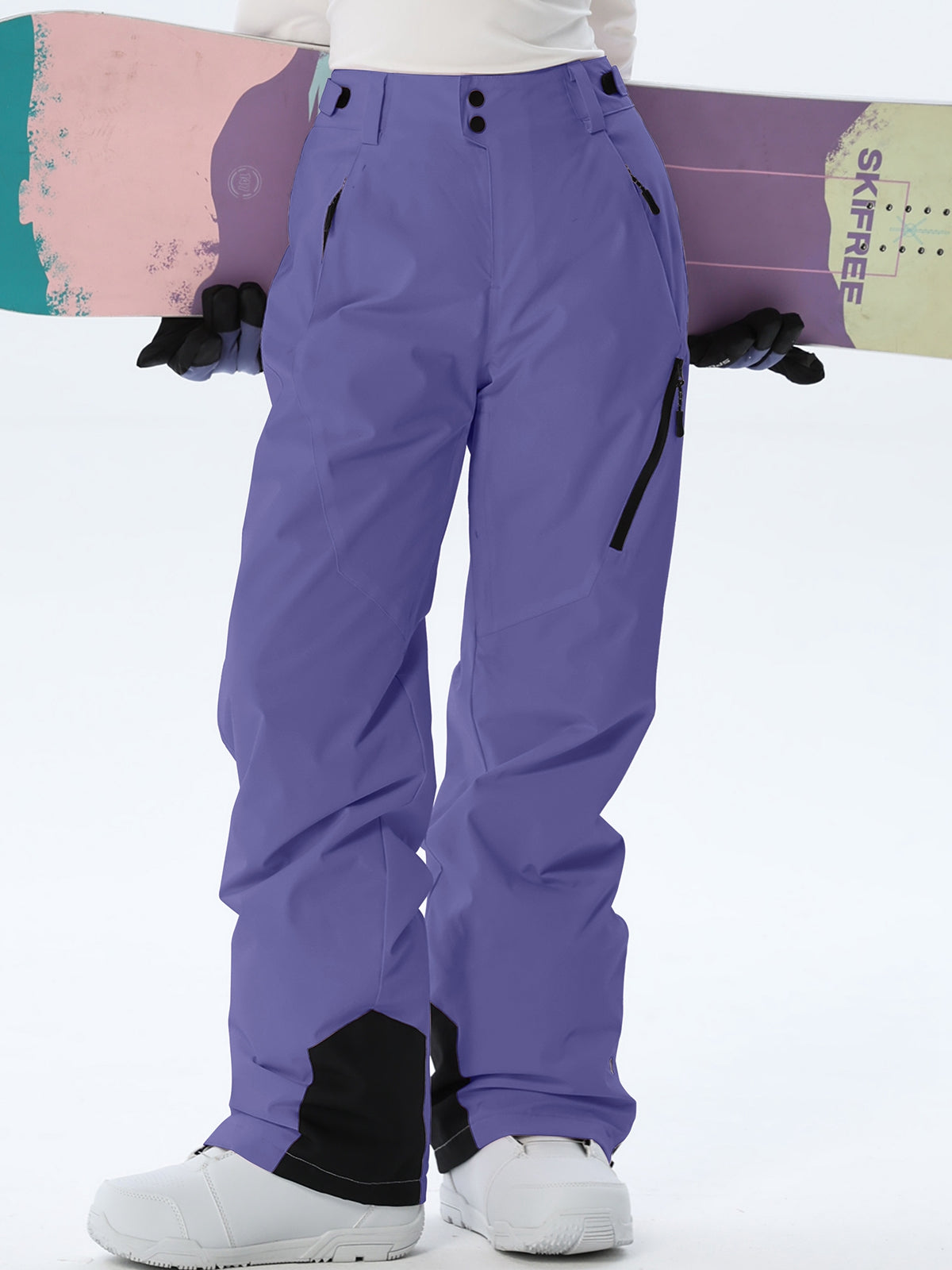 Women's Zip-Pocket Winter Ski Trousers