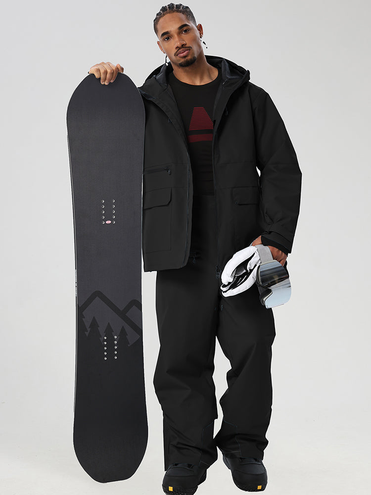 Men's Full-Zip Utility Ski Jacket and Pants